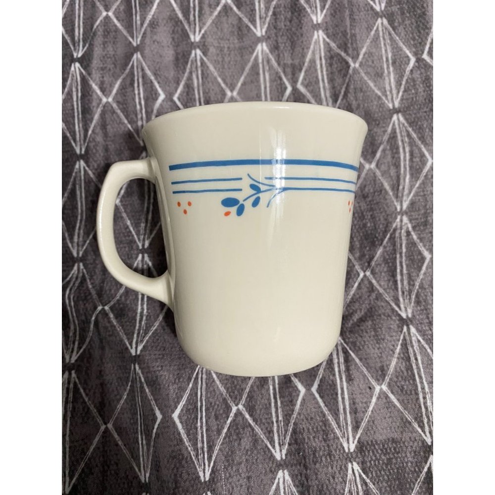 Corning Corelle Country Violets Coffee Cups Mugs Set of 2